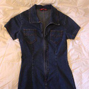 Denim Nitro Jeans Mini Dress